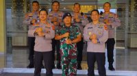 Kapolda – Danlanal Lampung Perkuat Sinergitas