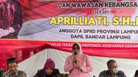 Aprilliati Ajak Pemuda Tanamkan Nilai Pancasila dan Jaga NKRI