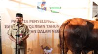 Kemendagri Potong 237 Hewan Kurban dan Membagikan 9.944 Paket Daging