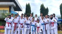 ATLIT KARATE BKC LAMPUNG DIBERANGKATKAN