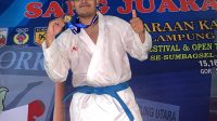 Mahasiswa Darmajaya Juara Karate Se-Sumbagsel