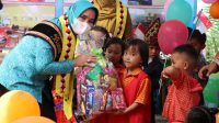 Kunker Ke Tanggamus, Riana Sari Tekankan Pentingnya Asupan Makanan Bergizi dan Pendidikan Anak Sejak Dini