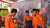 Kunker ke Lampung, Kabasarnas Cek Personil dan Peralatan Kantor SAR Lampung