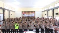 Bhabinkamtibmas Lamtim Terima Arahan Kapolres
