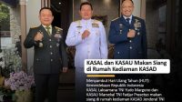 Pimpinan 3 Matra TNI Kumpul di Rumah KSAD usai Pidato Kenegaraan Presiden, Ini yang Dibahas