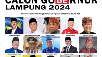 Ini Dia, 15 Besar Hasil Sementara Polling Bursa Pilgub Lampung 2024