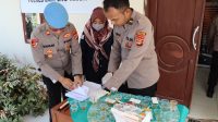 Cegah Lahgun Narkoba, Pukuhan Personel Polres Lamtim Lakukan Tes Urine