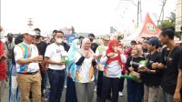 Car Free Day, Walikota Eva Seruput Teh Gunung Dempo