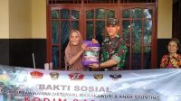 Terima Bansos dari Koramil 421-06/ Natar, Nurhinsah: Terima Kasih TNI