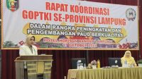 Riana Sari Buka Rakor GOPTKI Kabupaten/kota se- Lampung