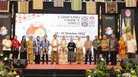 Didampingi Riana Sari, Gubernur Buka Lampung Craft 2022