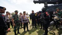 Gelar Pasukan dan peralatan, Kapolri dan Panglima TNI Ingin KTT G20 Berjalan Sukses
