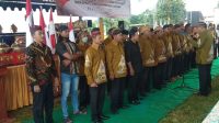 Ki Hi Nuryono lantik Drs Gandung Hartadi sebagai Ketua DPD Pujakesuma Kabupaten Pringsewu