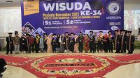 Wisuda ke-34 IIB Darmajaya Bertabur Beasiswa, Ini Pesan Kepala LLDikti Wilayah II Palembang