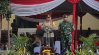Kapolda Lampung pimpin apel gelar pasukan pengaman Ops Lilin Krakatau 2022