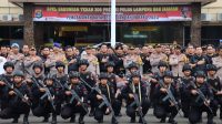 Ops Lilin Krakatau 2022, Kapolda Lampung Pimpin Apel Gabungan Tekab 308 Presisi Polda Lampung Dan Jajaran