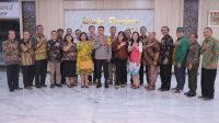 Kapolda Lampung menerima audiensi dari Persekutuan Gereja Indonesia Wilayah Lampung