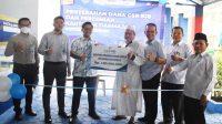 Pimpinan Bank BJB Bandarlampung Serahkan CSR Pembangunan Kantin di IIB Darmajaya