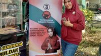 Peduli Sesama, Bacaleg DPRD Pesawaran Hj Eko Wahyuningsih Gelar Bazar Mie