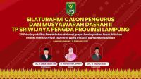 Fix 100%! Musda II Pengda TP Sriwijaya Lampung Siap Digelar
