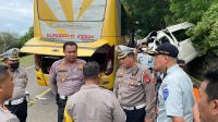 Jasa Raharja Jamin Seluruh Korban Tabrakan Bus Surabaya Indah dan Travel Pancasari di Sumbawa Barat