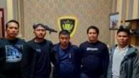 Debt Collector Baju Belang Putih Biru Yang Hardik Polisi Ditangkap