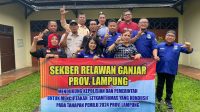 Jelang Pemilu 2024, Sekber Relawan Ganjar Lampung Dukung Kepolisian Jaga Sikamtibmas