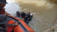 Siswa SD Yang Tenggelam Di Sungai Way Tahmin, Ditemukan Tim SAR Gabungan Dlm Keadaan Meninggal Dunia