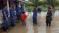 Bantu Korban Banjir, Danlanud BNY Kerahkan Tim Evakuasi