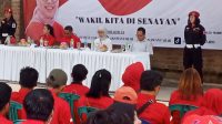 Bacalon DPD RI Farah Silaturahmi Dengan PAC PDIP se-Kota Bandar Lampung