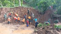 Pencarian Korban Tertimbun Longsor di Banjit Way Kanan Hari ke 4 Masih Nihil