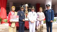 Hut Ke-26 Tuba, Lanud BNY Raih Juara II Senam Lampung Berjaya