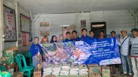 RPL – KNPI Serahkan Bantuan Korban Longsor Sidomulyo