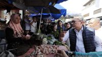 Tinjau Pasar Cendrawasih Lampung, Mendag Zulkifli Hasan: Harga Stabil Cenderung Turun, Masyarakat Tenang Hadapi Lebaran