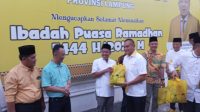 Golkar Lampung Salurkan 5000 Bingkisan Lebaran untuk Kader