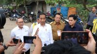 Gubernur Dampingi Jokowi Tinjau Jalan Rusak di Lamteng