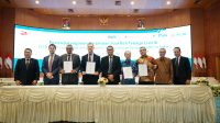 Dukung Upaya Pemerintah Capai Bauran EBT di Tahun 2025, PLN dengan Total Eren – Adaro Power – PJBI Tandatangani PJBL untuk Proyek PLTB Tanah Laut Berkapasitas 70 MW