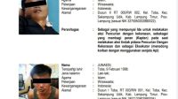 Spesialis Perampok Minimarket Asal Lampung Diringkus Polisi