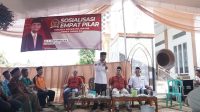 Abdul Hakim Sosialisasi 4 Pilar MPR di Kalirejo dan Bangunrejo