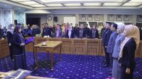 Wagub Lampung Melantik dan Mengambil Sumpah Jabatan Pejabat Pimpinan Tinggi Pratama di Lingkungan Pemerintah Provinsi Lampung
