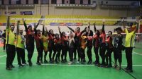 Tim Bola Voli Putri Lampung Raih Perunggu PORNAS KORPRI XVI