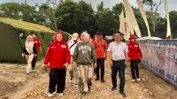 Riana Sari Arinal Tinjau Lokasi Persiapan Pelaksanaan Jumbara PMR Tingkat Nasional IX