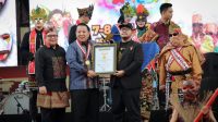 Gubernur Buka Karnaval Topeng 2023, Kemenparekraf Apresiasi Pemprov Lampung