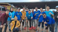 Peduli Lingkungan, KNPI Bandar Lampung Ikut Berpartisipasi Dalam Aksi Bersih-bersih di Pantai Sukaraja