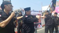 Diiringi Kesenian Debus!! JPKP Lampung Gelar Aksi Menuntut Rocky Gerung Diproses Hukum