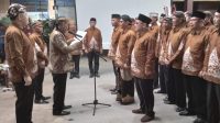 Nuryono Lantik Merdi Parmanto Sebagai Ketua Pujakesuma Pesawaran