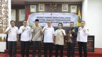 Pemprov Monev Pengelolaan Pengaduan Pemda Provinsi Lampung