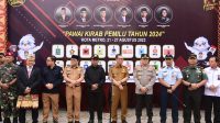 Mingrum Hadiri Kirab dan Deklarasi Pemilu 2024 di Metro