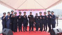 Gubernur Hadiri Upacara Hari Perhubungan Nasional 2023 di Dermaga B Pelabuhan Panjang