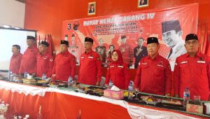 Rakercab IV PDIP Lampura, Sutono Minta Kader Solid Menangkan Ganjar